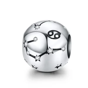 (image for) Pandora Style Silver Cancer Charm - SCC1218-4