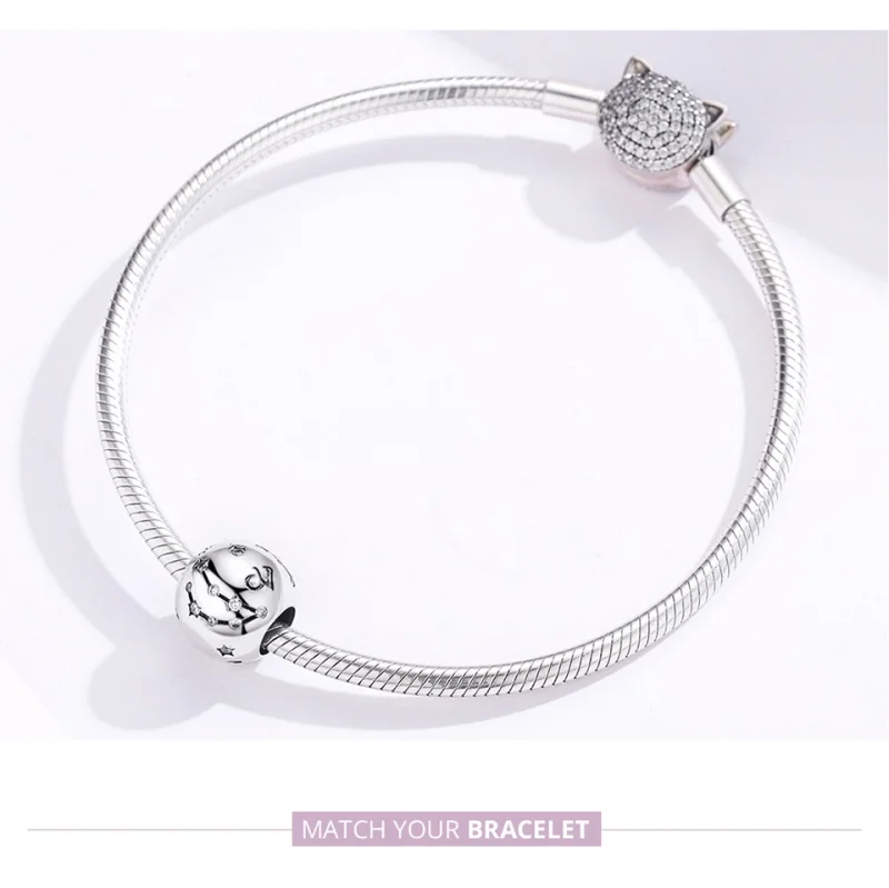 (image for) Pandora Style Silver Capricorn Charm - SCC1218-10 - View 5