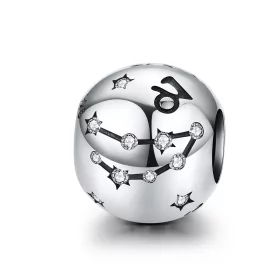 Pandora Style Silver Capricorn Charm - SCC1218-10 Pandora Style Silver Capricorn Charm - SCC1218-10