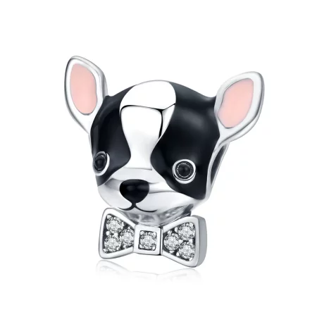 Pandora Style Silver Chihuahua Charm - SCC1310 Pandora Style Silver Chihuahua Charm - SCC1310