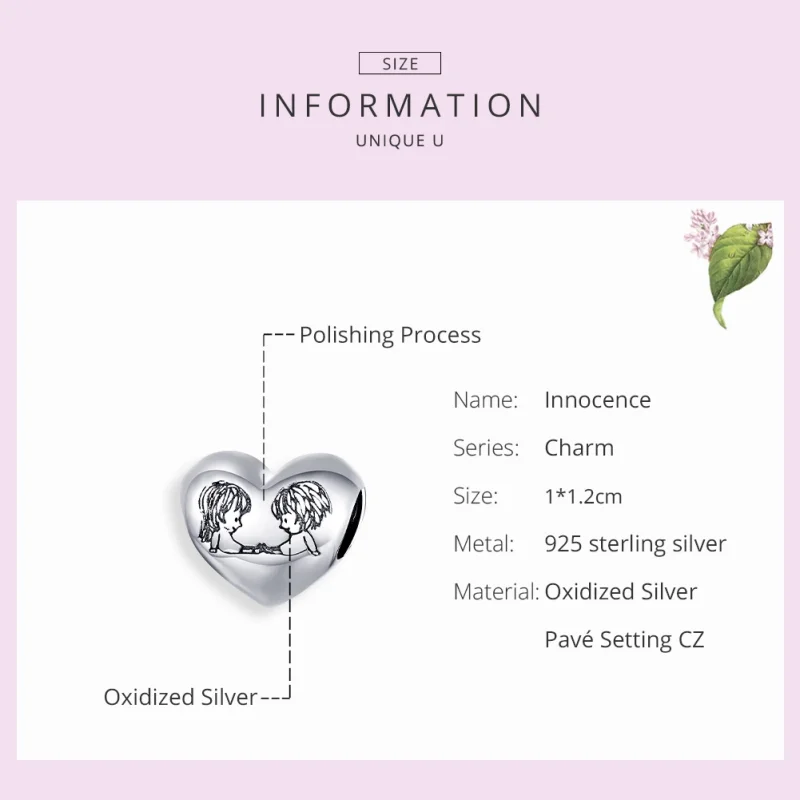 (image for) Pandora Style Silver Childrens Charm - SCC1516 - View 7