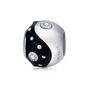 (image for) Pandora Style Silver Chinoiserie Yin Yang Charm - BSC192