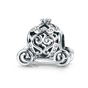 (image for) Pandora Style Silver Cinderella's Pumpkin Car Charm - SCC792