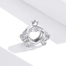 Pandora Style Silver Cinderella's Pumpkin Car Charm - BSC270 Pandora Style Silver Cinderella's Pumpkin Car Charm - BSC270
