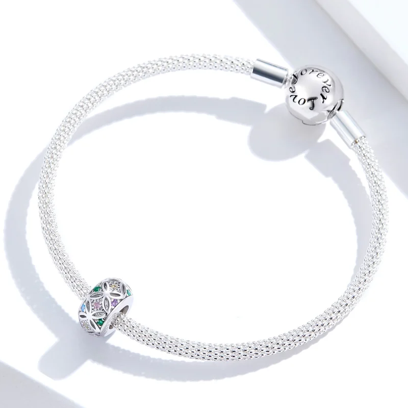 (image for) Pandora Style Silver Colorful Charm - BSC224 - View 3