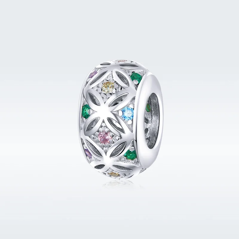 (image for) Pandora Style Silver Colorful Charm - BSC224 - View 5