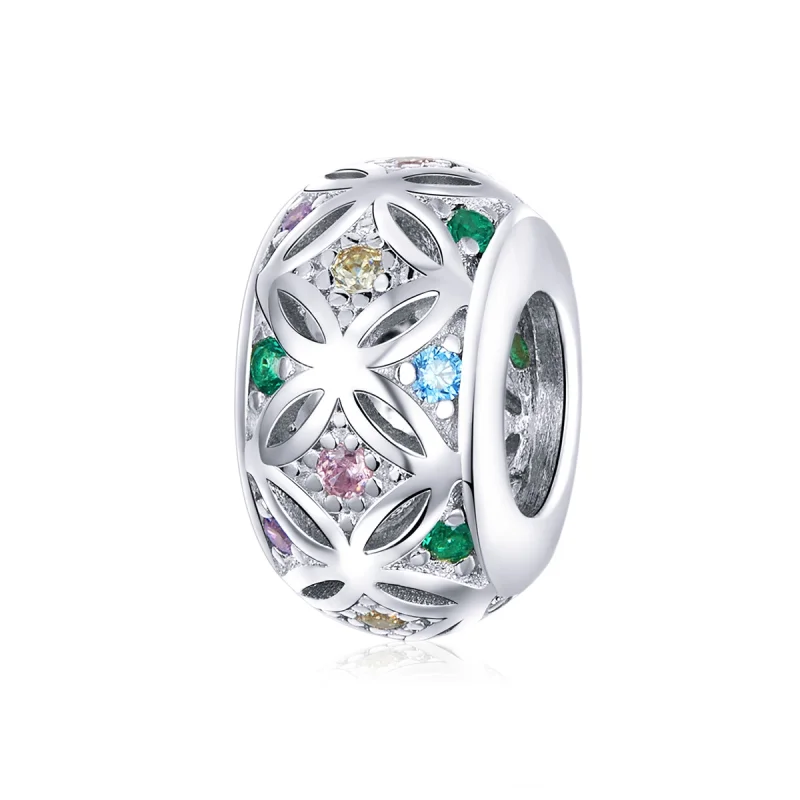 (image for) Pandora Style Silver Colorful Charm - BSC224 - Product Image