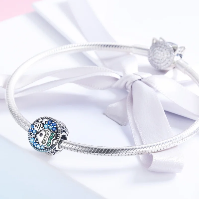 (image for) Pandora Style Silver Colorful Fish of The Underwater World Charm - SCC764 - View 5