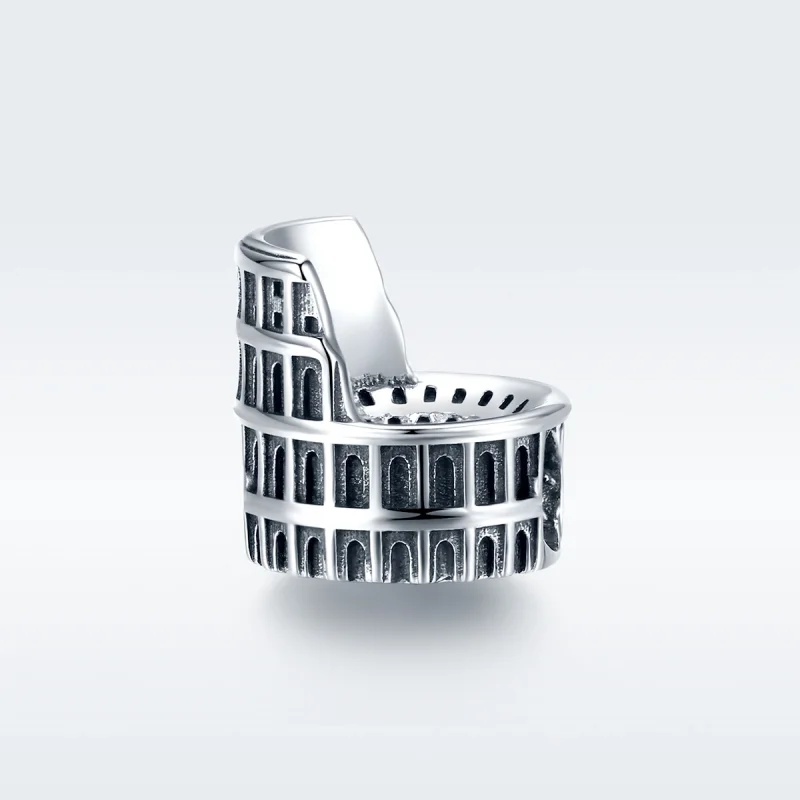(image for) Pandora Style Silver Colosseum Charm - SCC1543 - View 5