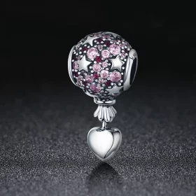 Pandora Style Silver Confession Balloon Charm - SCC517 Pandora Style Silver Confession Balloon Charm - SCC517