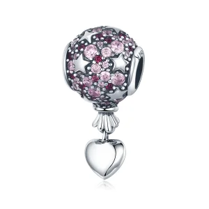 (image for) Pandora Style Silver Confession Balloon Charm - SCC517