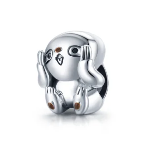 (image for) Pandora Style Silver Cute Sloth Charm - SCC1698