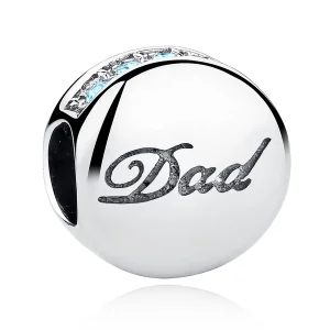 (image for) Pandora Style Silver Dad Charm - SCC006