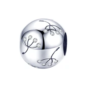 Pandora Style Silver Dandelion Charm - BSC053 Pandora Style Silver Dandelion Charm - BSC053