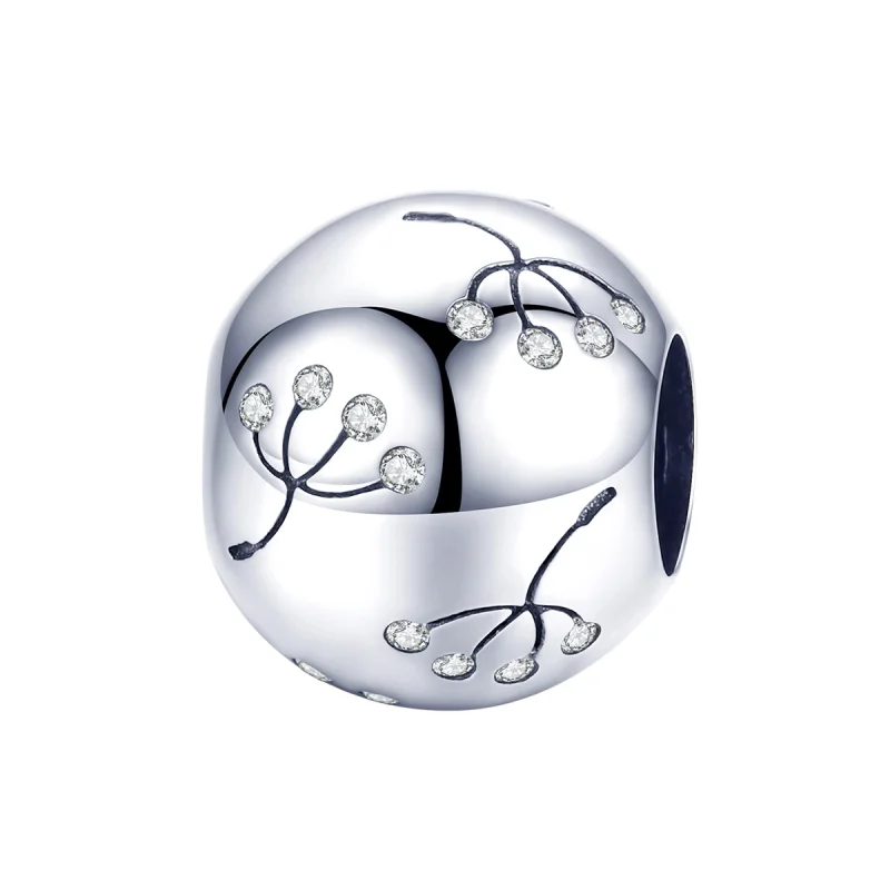 (image for) Pandora Style Silver Dandelion Charm - BSC053 - Product Image