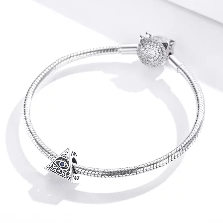 Pandora Style Silver Devil's Eye Charm - SCC1567