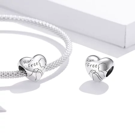 Pandora Style Silver Dog Mom Charm - SCC1679