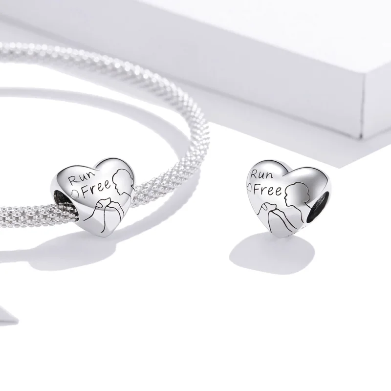 (image for) Pandora Style Silver Dog Mom Charm - SCC1679 - View 4