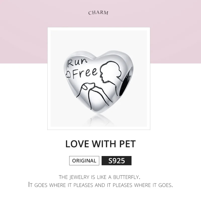 (image for) Pandora Style Silver Dog Mom Charm - SCC1679 - View 6