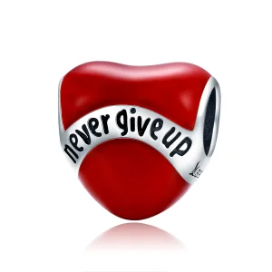 (image for) Pandora Style Silver Don'T Give Up Charm - SCC808