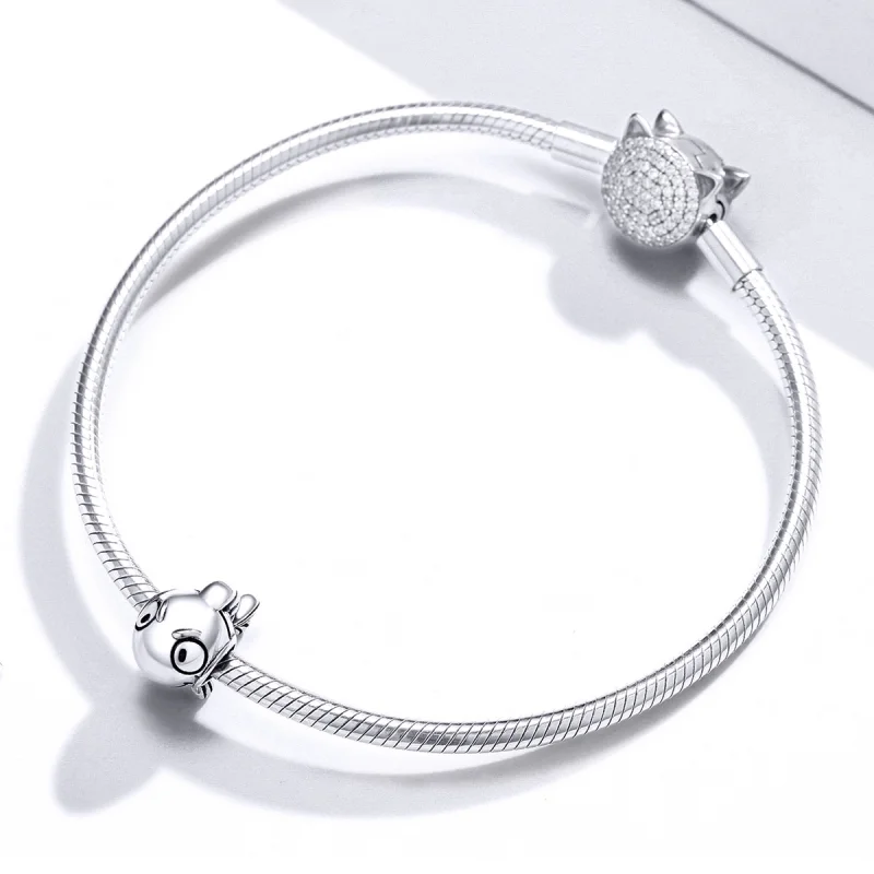 (image for) Pandora Style Silver Dory Charm - SCC1477 - View 3
