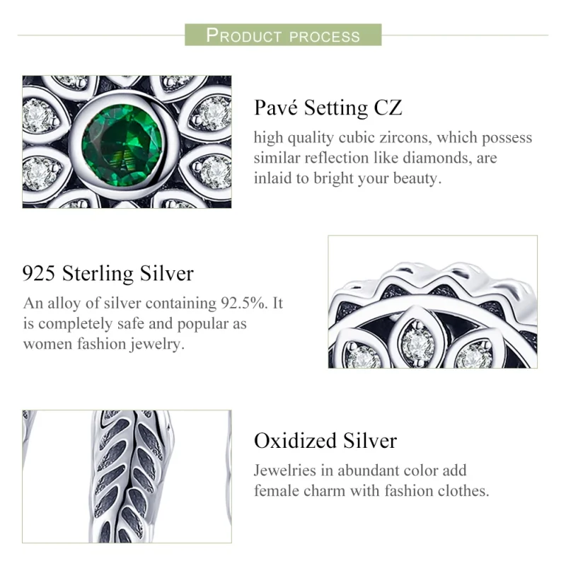 (image for) Pandora Style Silver Dreamcatcher Charm - SCC893 - View 7