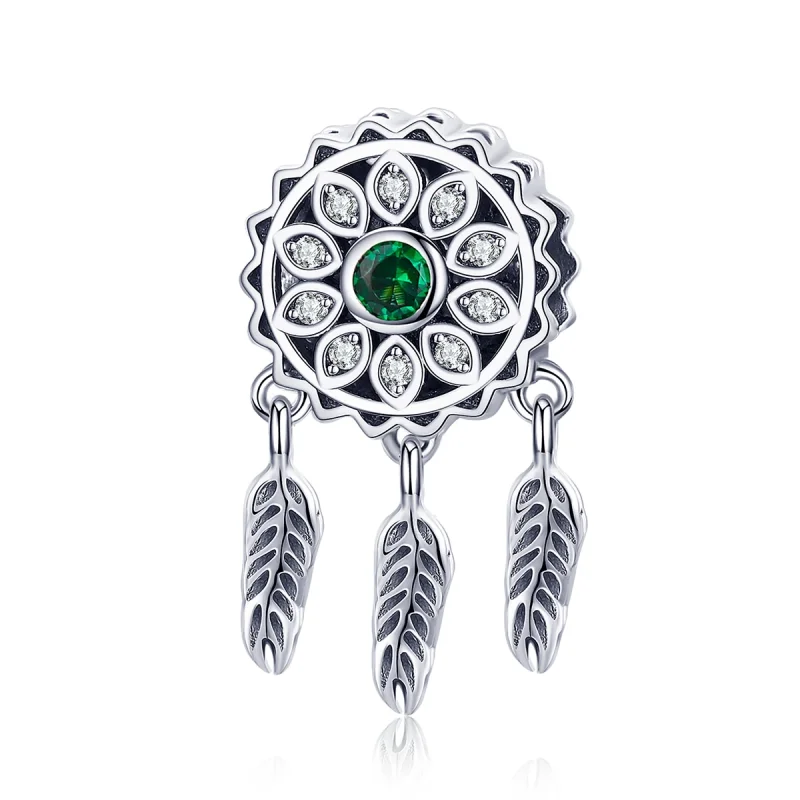 (image for) Pandora Style Silver Dreamcatcher Charm - SCC893 - Product Image