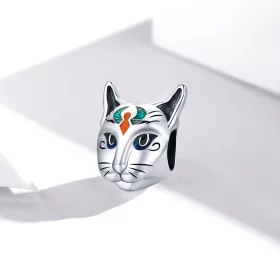 Pandora Style Silver Egypt - Cat God Bastet Charm - SCC1859 Pandora Style Silver Egypt - Cat God Bastet Charm - SCC1859