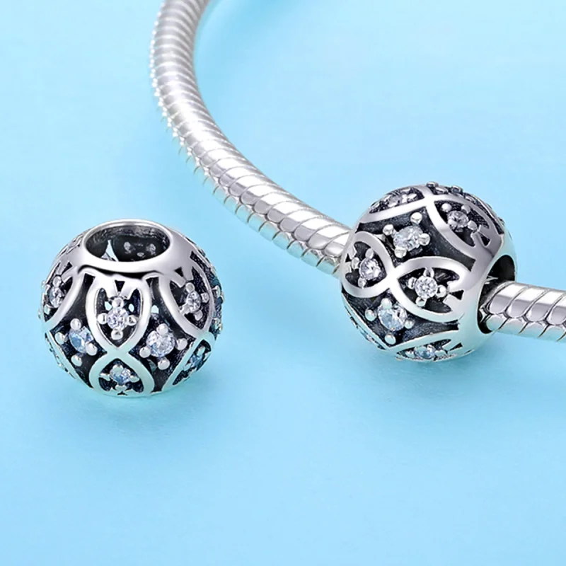 (image for) Pandora Style Silver Elegance Charm - SCC732 - View 2