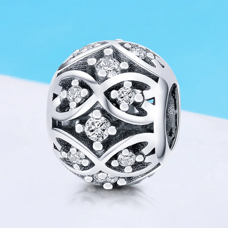 (image for) Pandora Style Silver Elegance Charm - SCC732 - View 4
