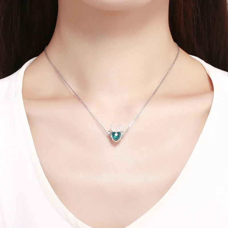 (image for) Pandora Style Silver Elk Charm - SCC1022 - View 6