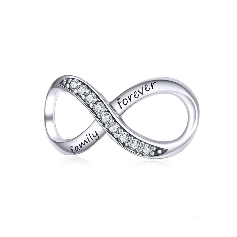 (image for) Pandora Style Silver Family Forever Charm - SCC1146 - Product Image