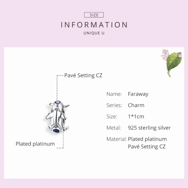 (image for) Pandora Style Silver Faraway Spacer - SCC1235 - View 2