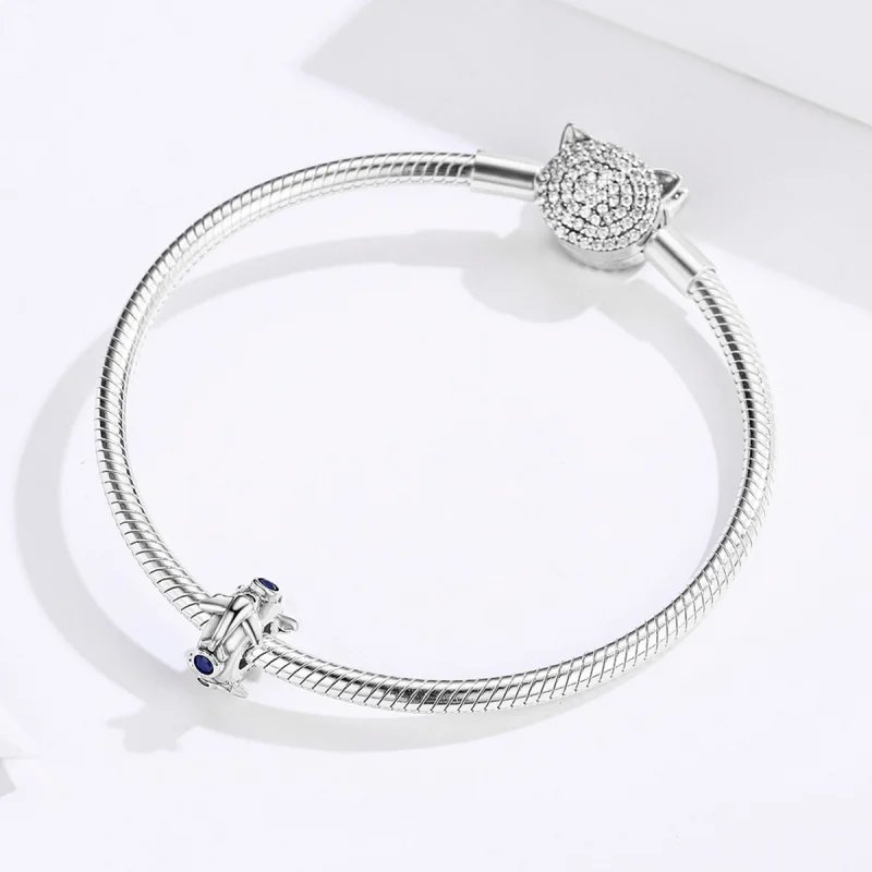 (image for) Pandora Style Silver Faraway Spacer - SCC1235 - View 5