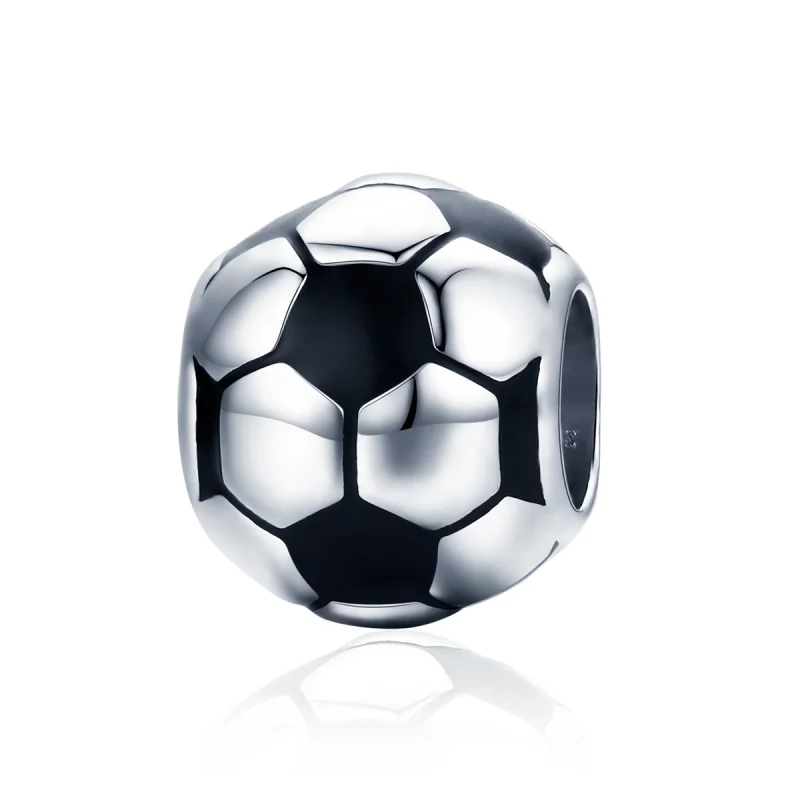 (image for) Pandora Style Silver Football Passion Charm - SCC666 - Product Image