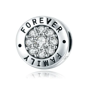 (image for) Pandora Style Silver Forever Home Charm - SCC814