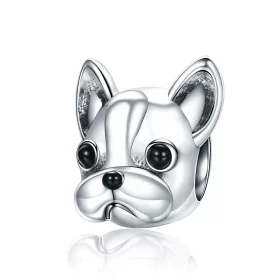 Pandora Style Silver French Bulldog Charm - SCC315 Pandora Style Silver French Bulldog Charm - SCC315