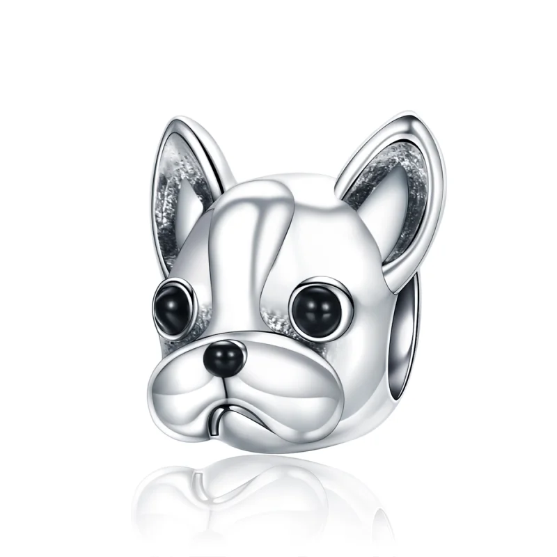 (image for) Pandora Style Silver French Bulldog Charm - SCC315 - Product Image