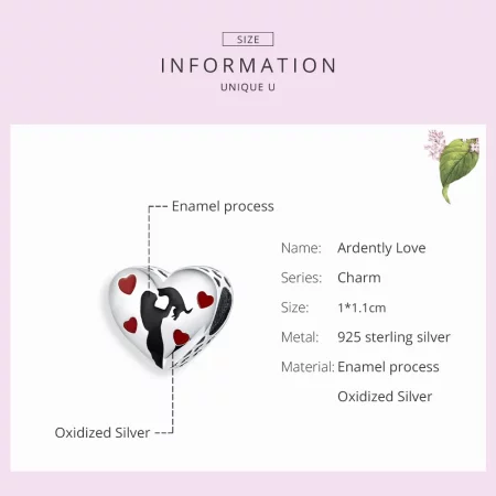 Pandora Style Silver Fur Mom Charm - SCC1508