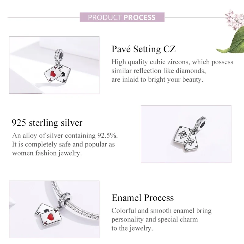(image for) Pandora Style Silver Game Time Dangle - SCC1172 - View 2