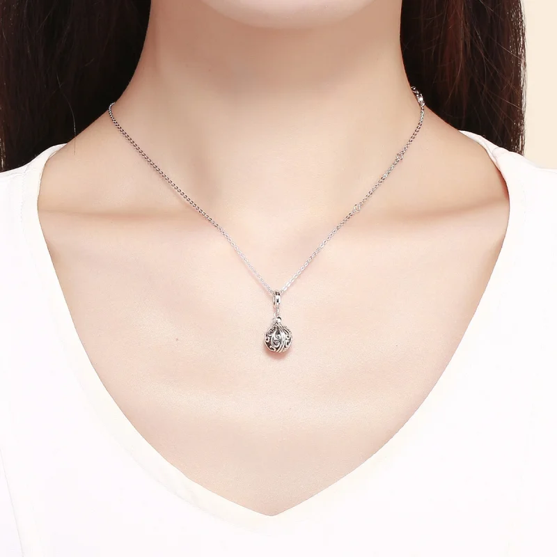 (image for) Pandora Style Silver Gartitude For Mom Dangle - SCC1008 - View 5