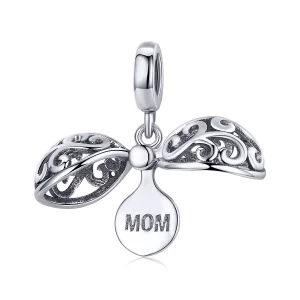(image for) Pandora Style Silver Gartitude For Mom Dangle - SCC1008