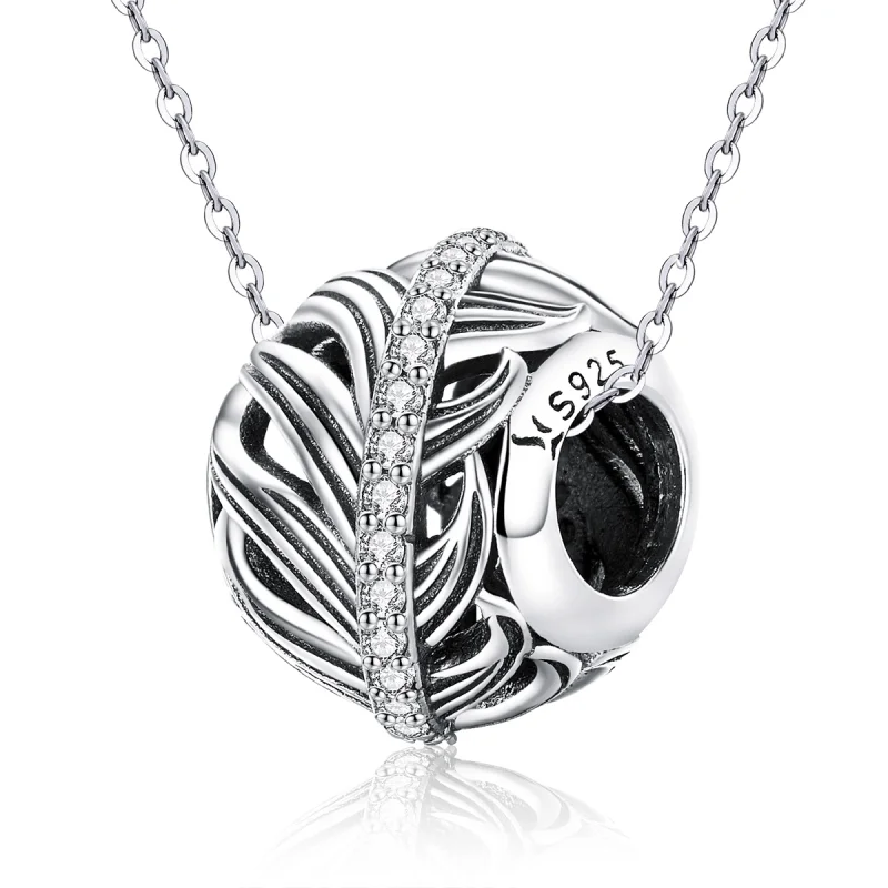(image for) Pandora Style Silver Gently Love Charm - SCC1065 - Product Image