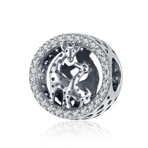 (image for) Pandora Style Silver Giraffe Charm - SCC997