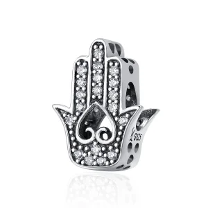(image for) Pandora Style Silver Hamsa Charm - SCC225