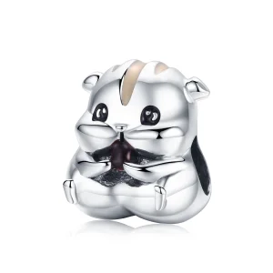 (image for) Pandora Style Silver Hamster Charm - SCC1133