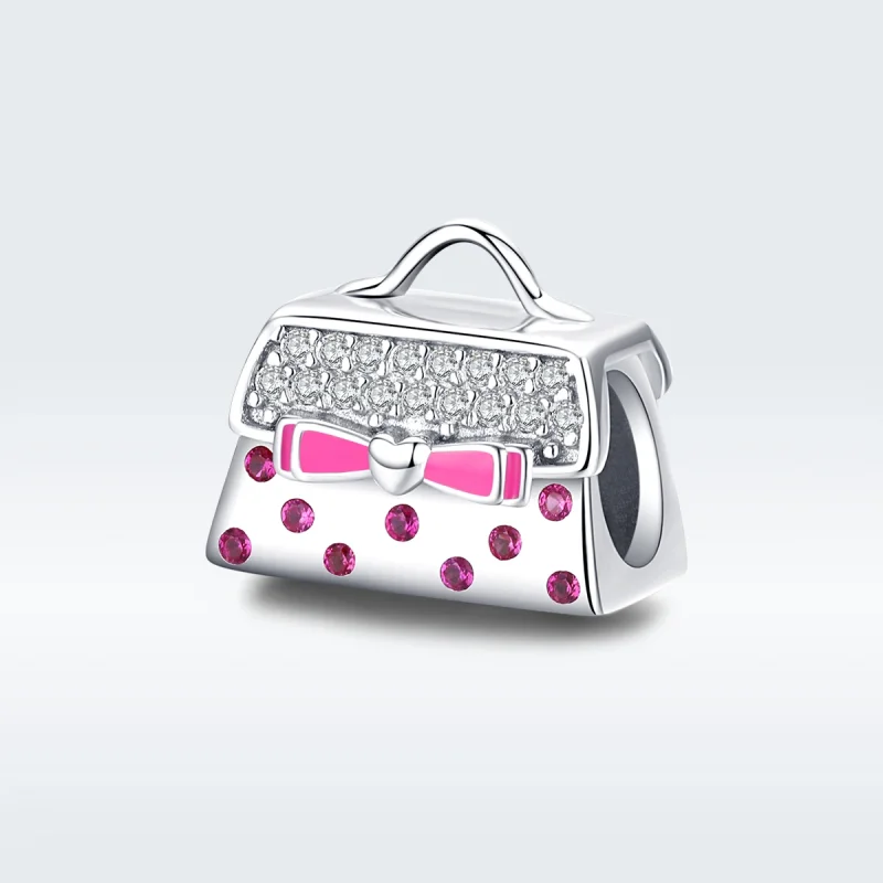 (image for) Pandora Style Silver Handbag Charm - SCC1391 - Product Image