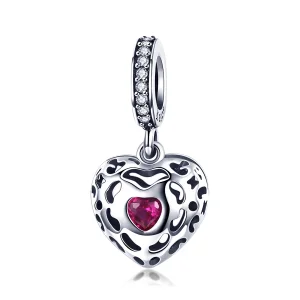 (image for) Pandora Style Silver Happiness Dangle - SCC1007