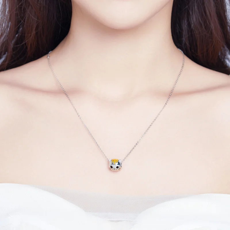 (image for) Pandora Style Silver Happy Kitty Charm - SCC1142 - View 3