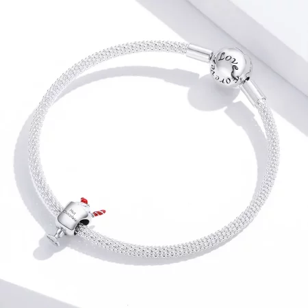 Pandora Style Silver Hot Chocolate Charm - SCC1495